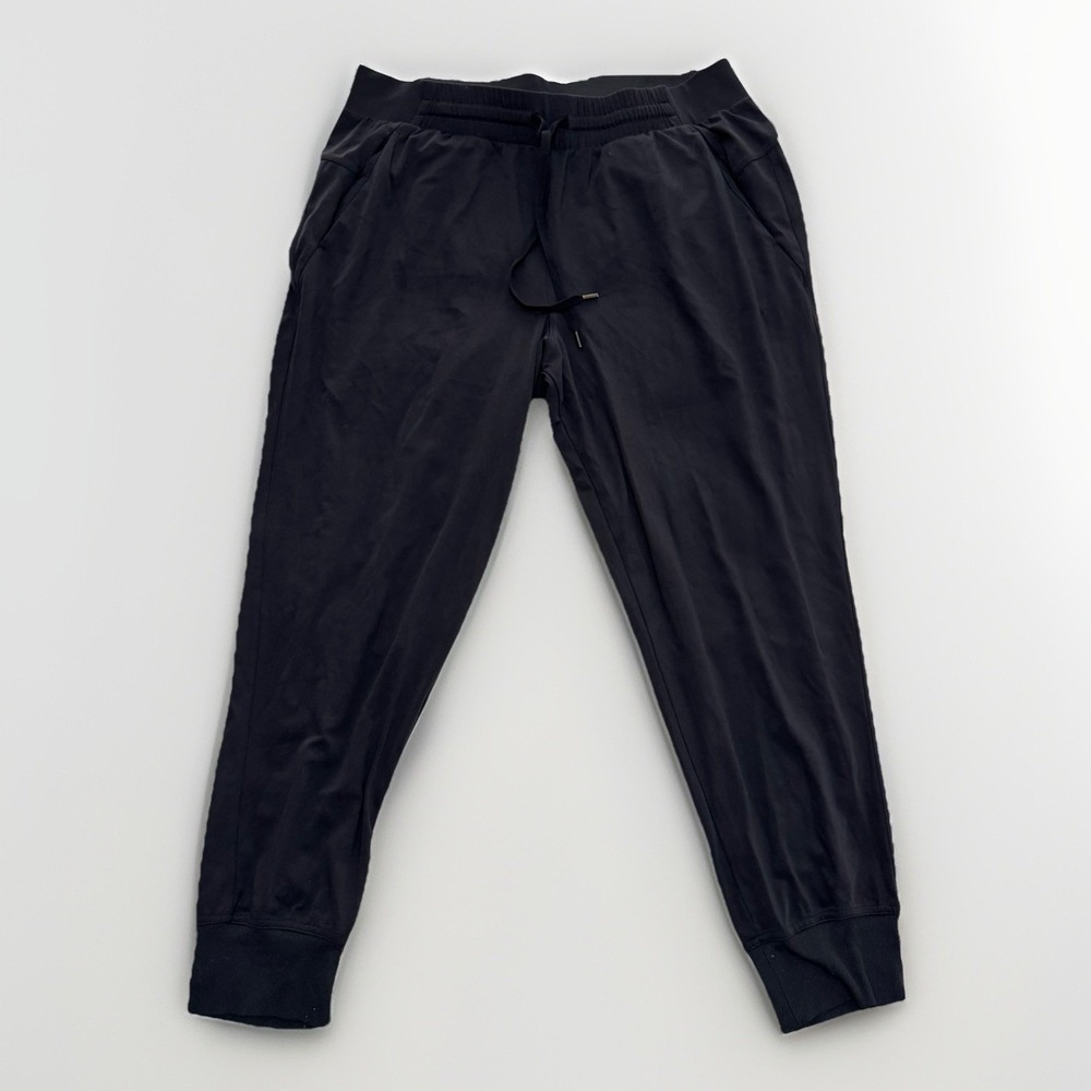 Calia Women's Black Joggers Drawstring Large Gym Fitness Activewear Casual Comfy - Picture 1 of 5